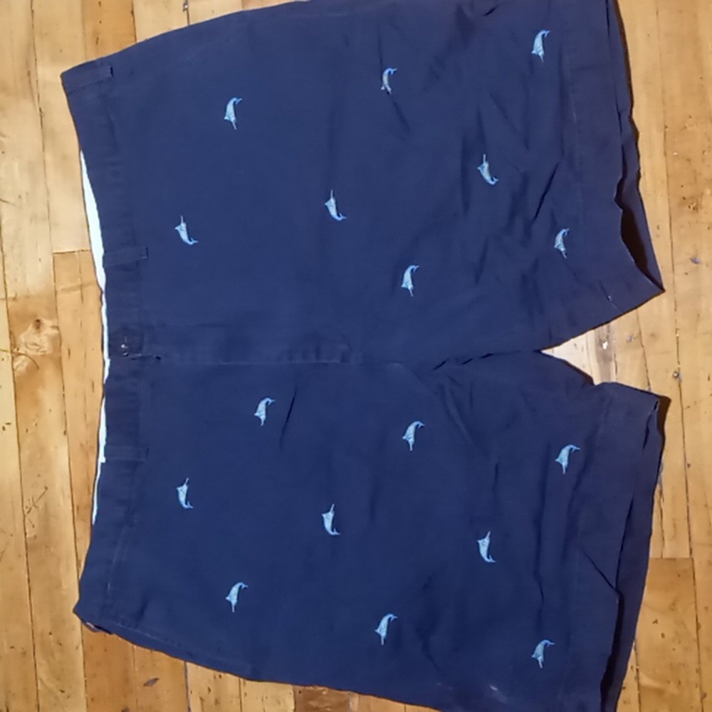 Ralph Lauren Polo Men/ Size 48 shorts/Color Blue/ sailfish embossed